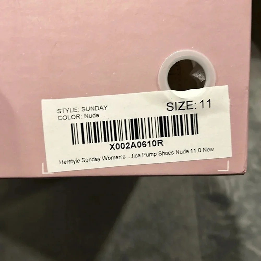HERSTYLE Nude‎ Sunday Pump NIB - Picture 6 of 10
